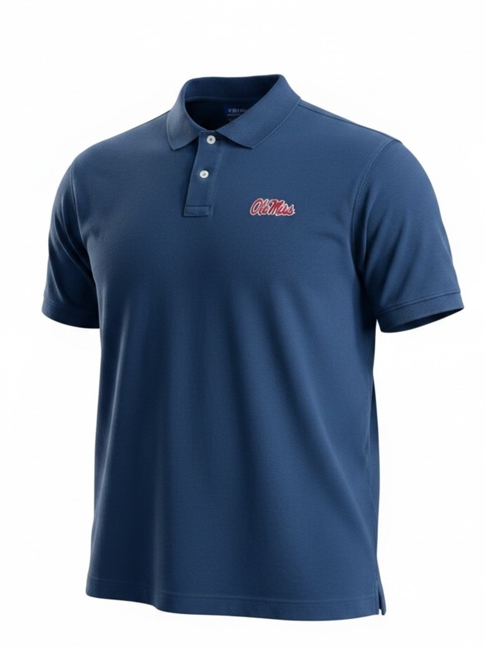 Vineyard Vines Men’s XXL Navy Ole Miss Polo Shirt 100% Cotton Whale Logo